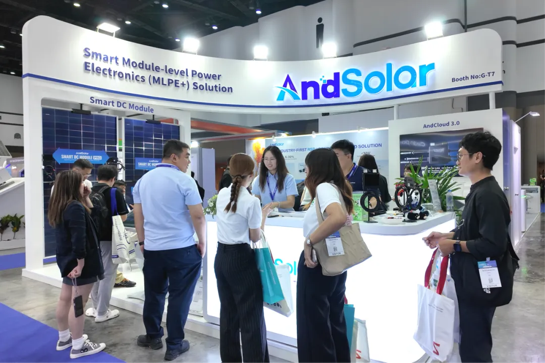 AndSolar ASEW展位交流现场