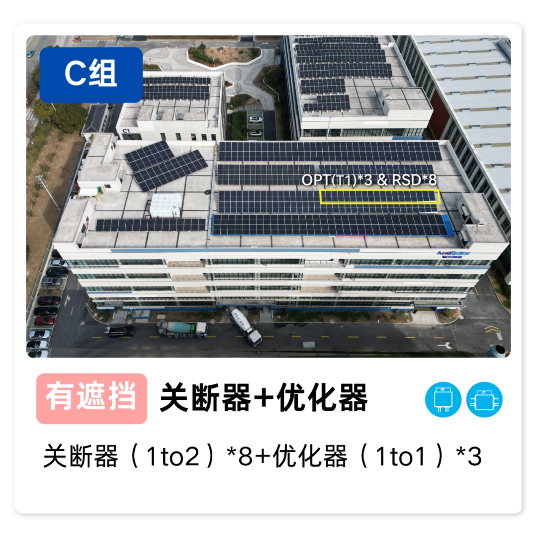 C组关断器与优化器混装配置